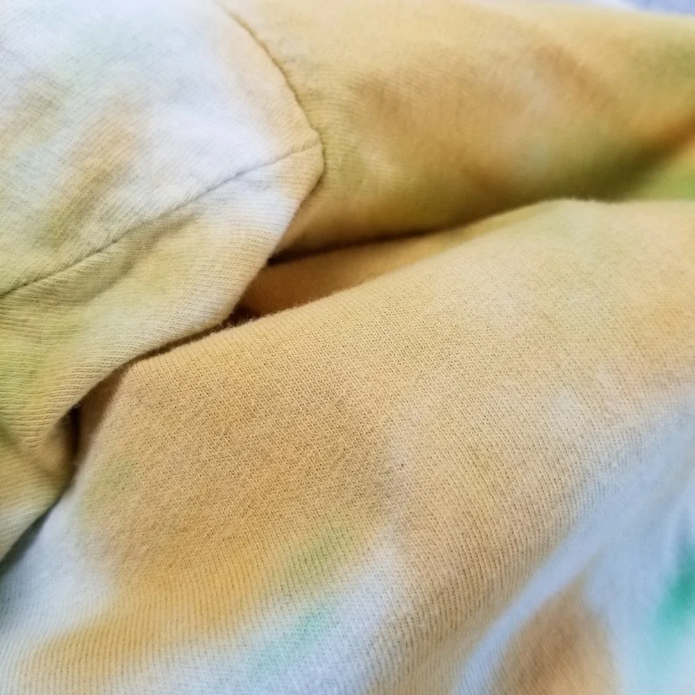 Stranger Things T Shirt Men's 2X 50 52 Green Yellow Tie Dye Tiger Pride 86‎ Tee